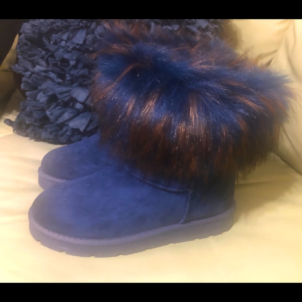 Faux Suede Boots
